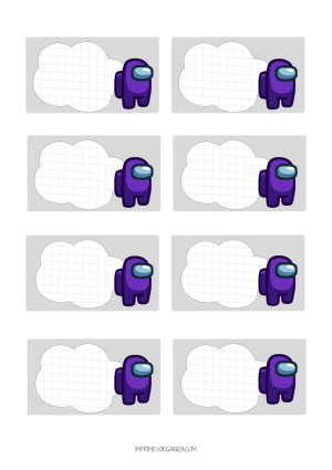Etiqueta Among Morada